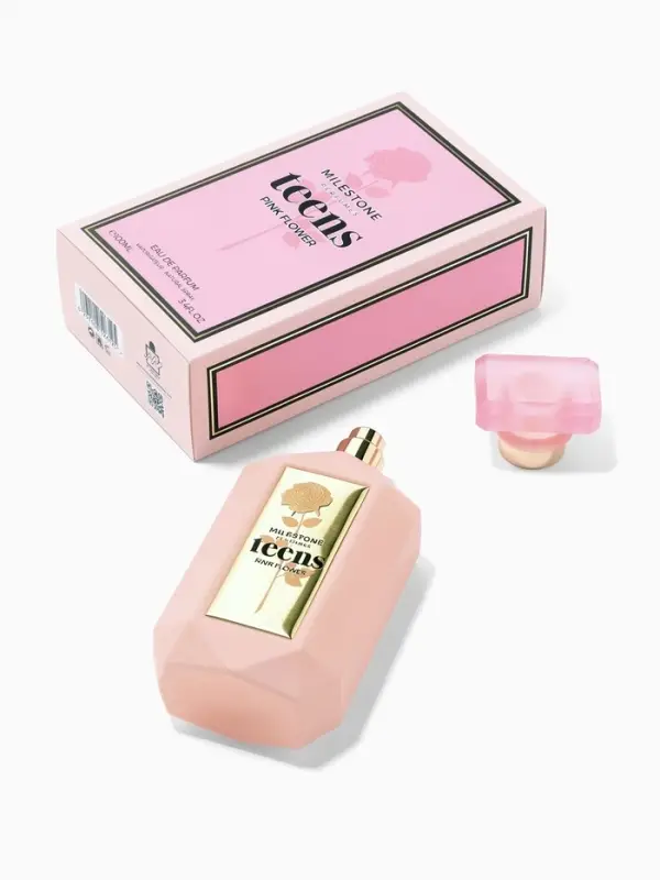 Парфюмерная вода женская Milestone TEENS PINK FLOWER, 100 мл (мотив VictSecTearsSugarFleur)