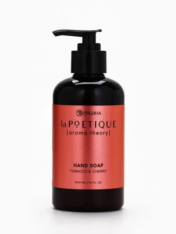 Мыло жидкое для рук, 300 мл, аромат табака и вишни, LA POETIQUE