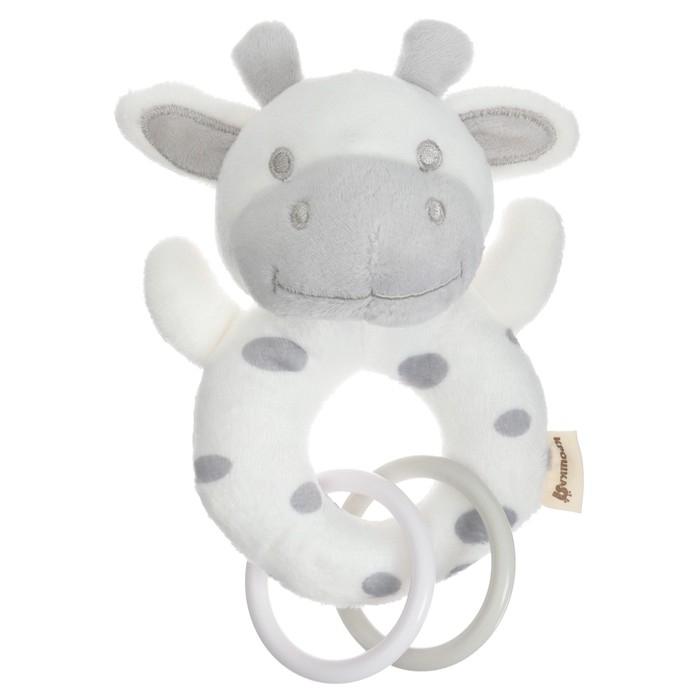 Погремушка мягкая на кольце «Коровка», Крошка Я Погремушка мягкая на кольце «Коровка», Крошка Я
