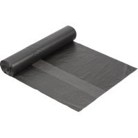 Мешки для мусора ПВД 35л 20мкм 30шт/рул черные 50x64см