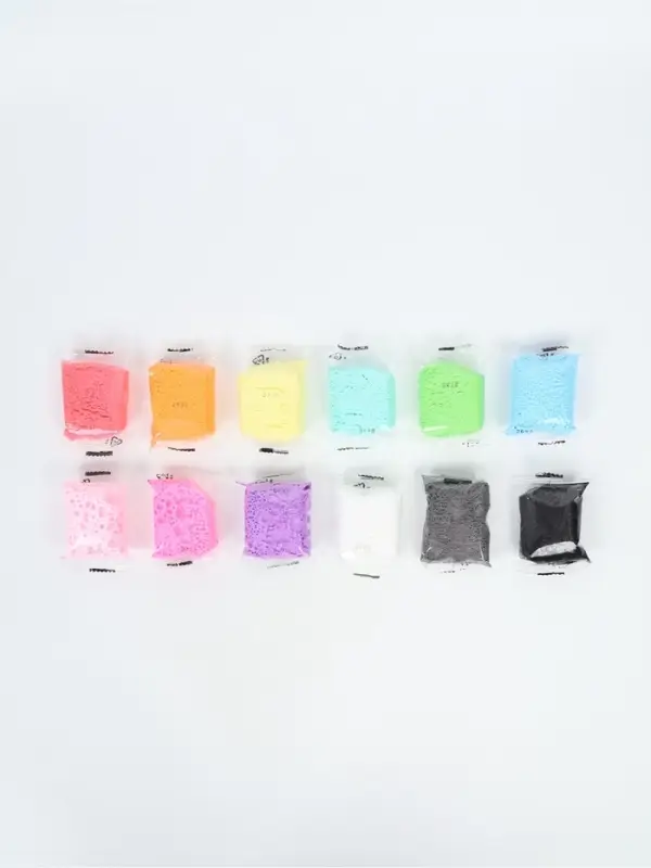 Воздушный пластилин,12 цветов