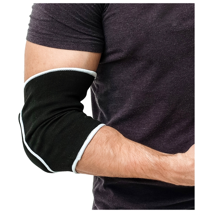 Налокотники ONLYTOP, р. L, цвет чёрный Налокотники ONLYTOP, р. L, цвет чёрный