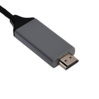 Кабель Luazon CAB-5 Type-C - HDMI, 2 м, для устройств с USB-C 3.1 (DisplayPort Alt Mode)