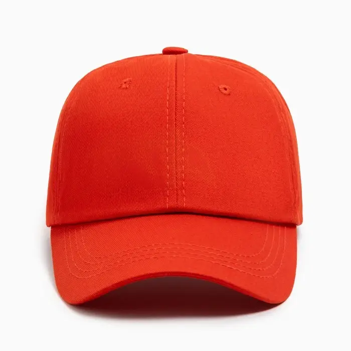 Кепка женская однотонная MINAKU цвет  оранжевый, р-р 58