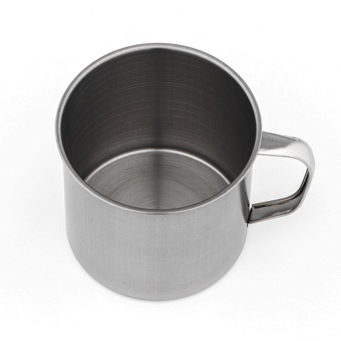 Кружка из нержавеющей стали «Мэйли», 800 мл, d=11 см, цвет хромированный Кружка из нержавеющей стали «Мэйли», 800 мл, d=11 см, цвет хромированный