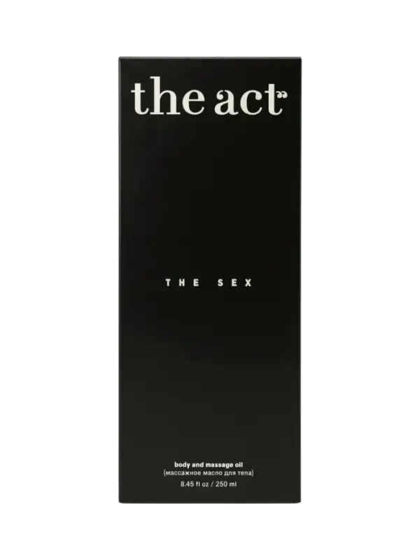 Масло массажное The Act интимное, 250 мл