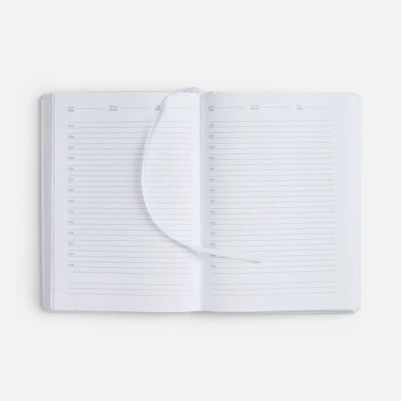 Ежедневник Nebraska, недатированный, белый Ежедневник Nebraska, недатированный, белый