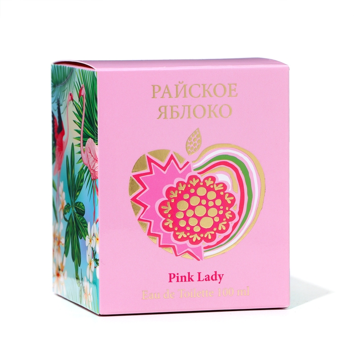 Туалетная вода женская Райское яблоко Pink Lady, 100 мл (по мотивам Bombshell by victoria&acute;s (V.Secret)