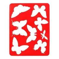 Трафарет - раскраска Calligrata, набор, 6 штук, для девочек