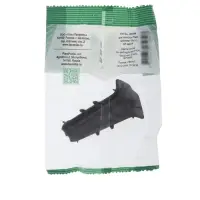 Угол внутренний для плинтуса &laquo;Деконика&raquo;, 70 мм, 2 штуки, цвет 007 чёрный