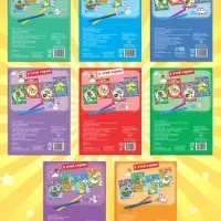 Раскраски для малышей со стихами, набор, 8 шт. по 12 стр.