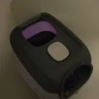 Туалет закрытый с УФ-лампой и миской 52×38×37 см, серый Туалет закрытый с УФ-лампой и миской 52×38×37 см, серый