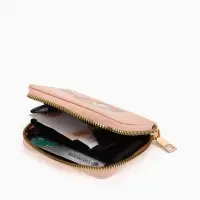 Кошелёк на молнии &laquo;Выбражулька&raquo;, 8.5&times;2.5&times;10.5 см, с принтом, оранжевый