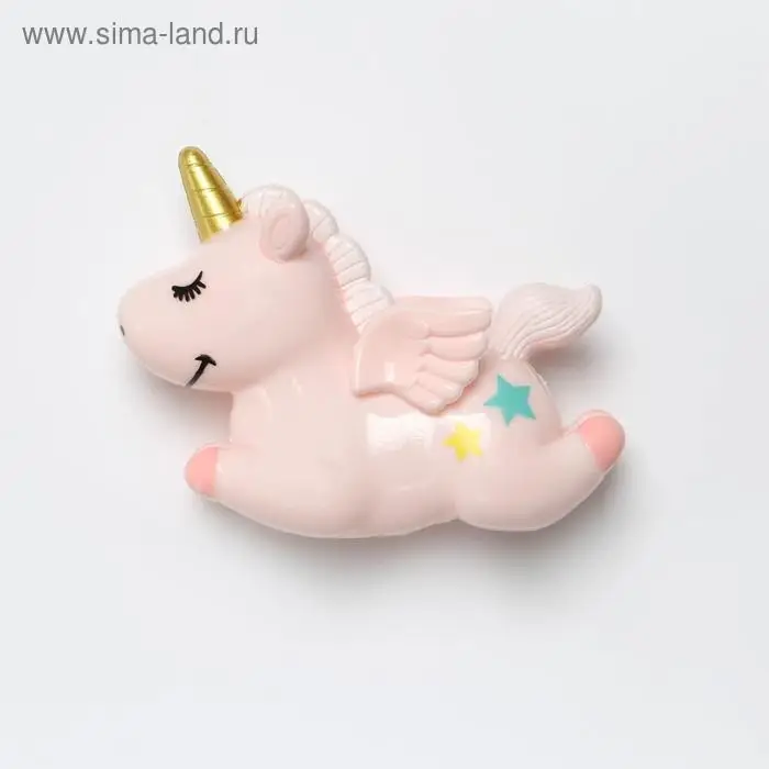 Топпер для торта «Единорог», 8.7×3.5×7 см, пластик, розовый Топпер для торта «Единорог», 8.7×3.5×7 см, пластик, розовый