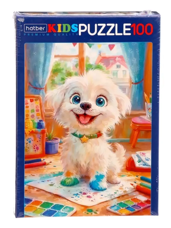 Пазл 100 эл. "Щенокозорник" 165х230мм 100ПЗ5_34990