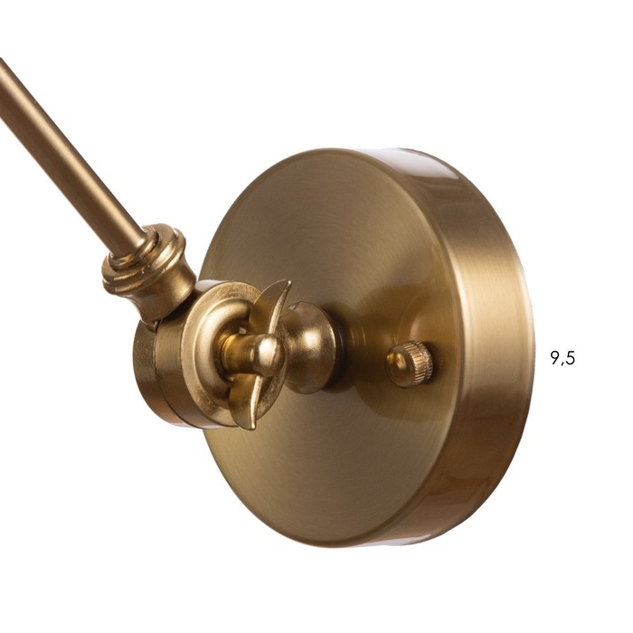 Бра "Марко" Е27 40Вт золото 17х25х14 см