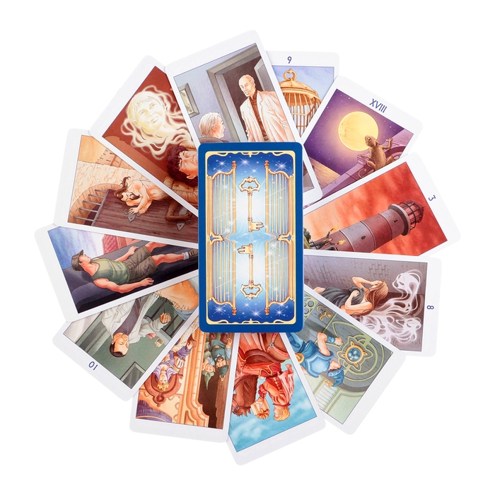 Карты Таро Карты Таро "78 Дверей", 78 л, карта 6.6 х 12 см