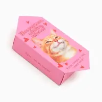 Коробка самосборная &laquo;Киса&raquo;, размер 3.5&times;7.5&times;11 см