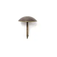 Гвозди ТУНДРА, декоративные, обивочные, 19&times;22 мм, бронза, 200 шт.