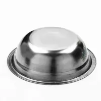 Миска эконом, 400 мл, 15&times;4.5 см, металл