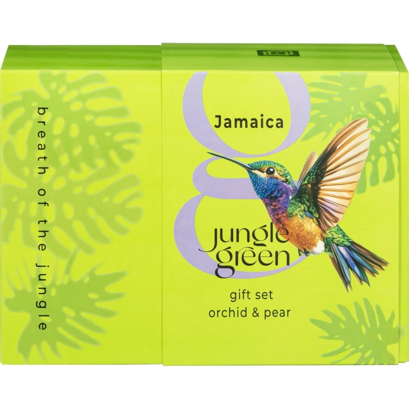 Подарочный набор 542 Jungle Green JAMAICA Шампунь250+Гель д/душа250 Колибри