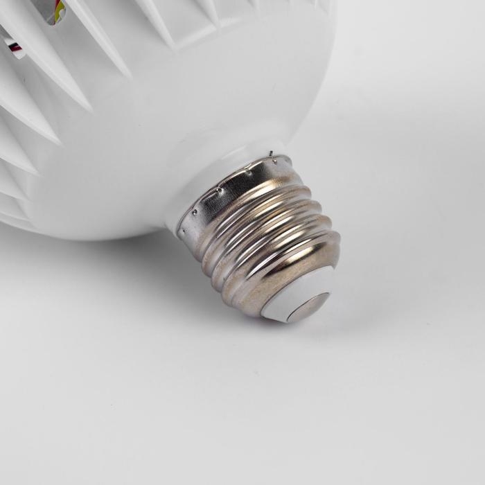 Световой прибор «Вокруг сферы» 12 см, Е27, динамик, пульт ДУ, свечение RGB