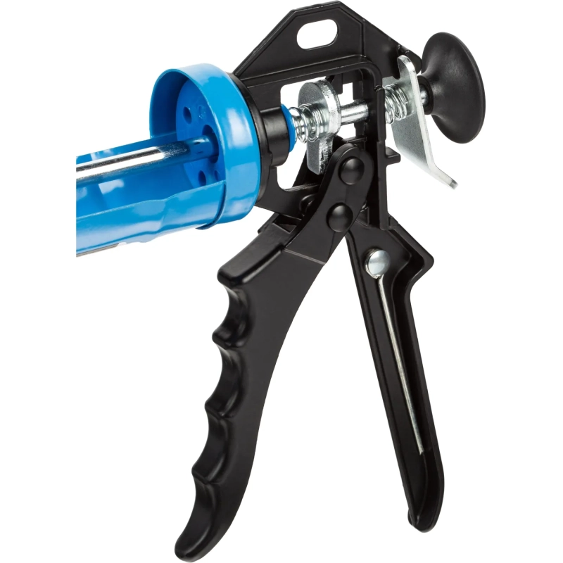 Пистолет для герметика монтажный Topfort 310 мл, с ручкой из алюм. сплава