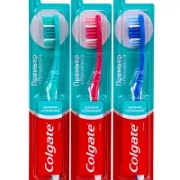 Зубная щётка Colgate &laquo;Премьер отбеливания&raquo;, средняя жесткость