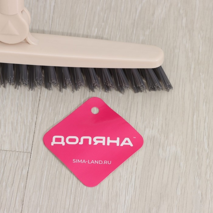 Щётка для подметания пола с поворотной насадкой Доляна, 86,5×26 см Щётка для подметания пола с поворотной насадкой Доляна, 86,5×26 см