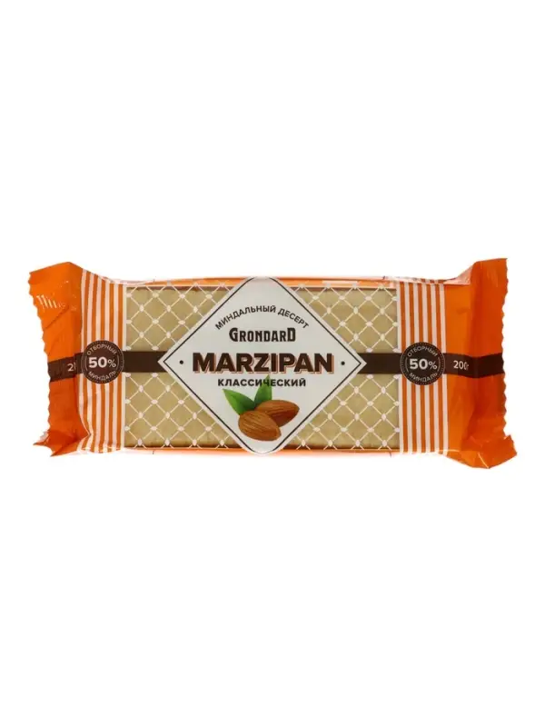 Сахаристое кондитерское изделие "Масса марципановая 200 г 50%"