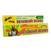 Средство от муравьев &laquo;Великий Воин&raquo;, гель, туба, 30 г