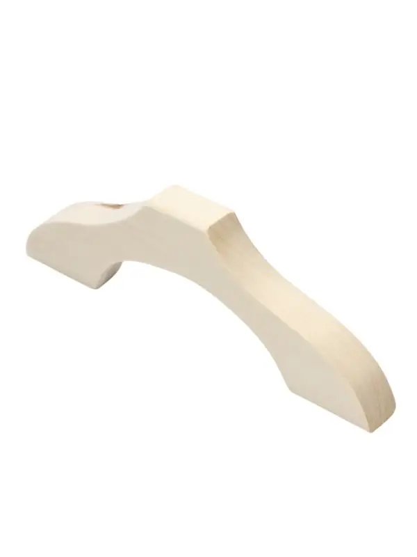 Ручка для бани и сауны, 27&times;9.5&times;2.7 см, деревянная