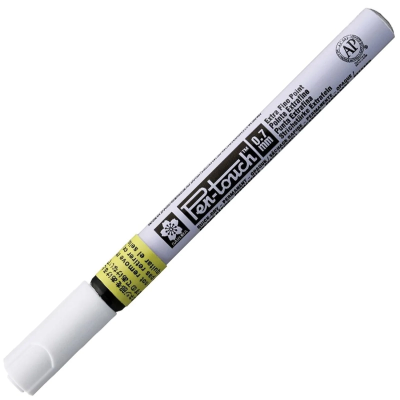 Маркер лаковый Sakura Pen-Touch 0,7 мм желтый XPSKA302