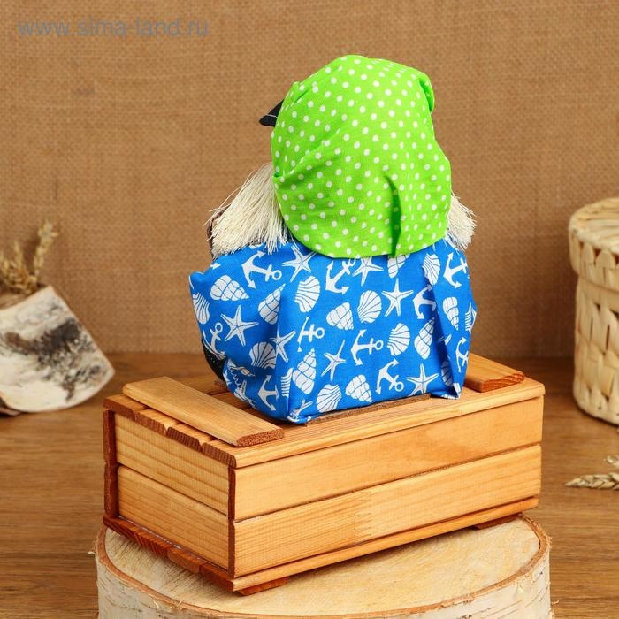 Оберег - домовой Оберег - домовой "Семён на сундуке", 26х20 см, микс