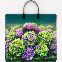 Пакет подарочный &laquo;Веранда&raquo;, полиэтиленовый с пластиковой ручкой, 37&times;34 см, 80 мкм