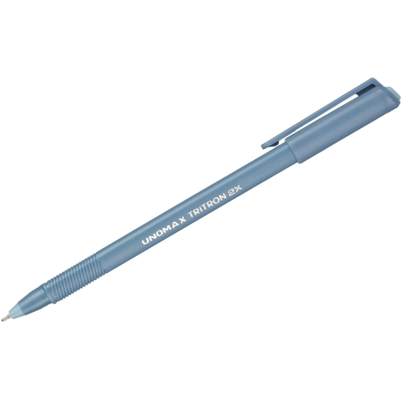 Ручка шариковая неавтомат. Unomax Tritron 2x д/ш0,7мм,л0,3мм син