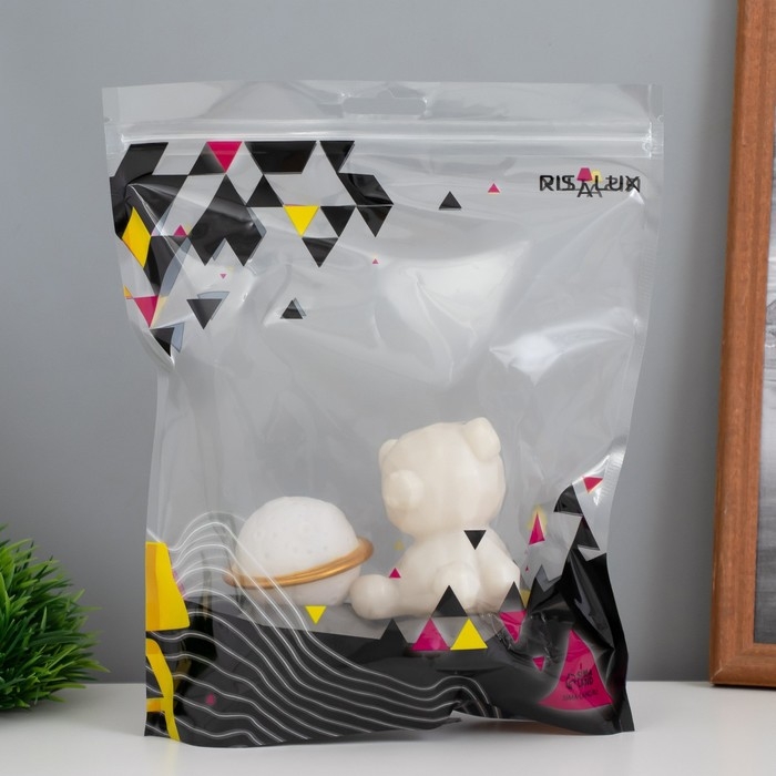 Светильник Светильник "Медвежонок у сатурна" 2Вт LED LR44 5х8х13см