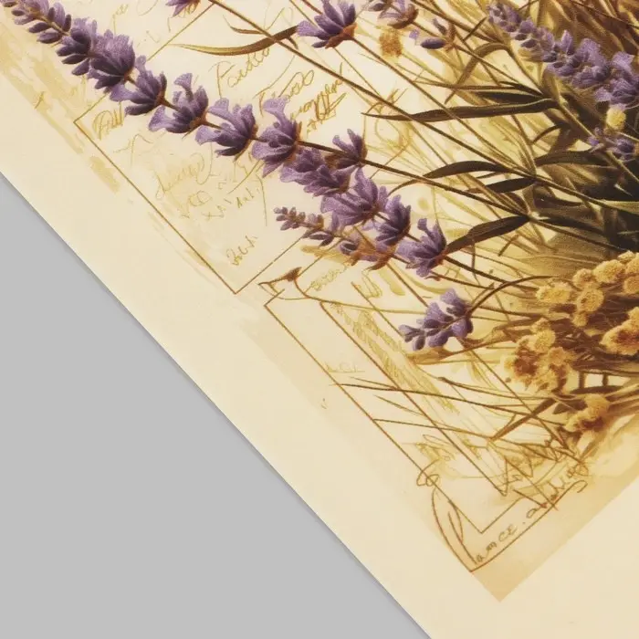 Декупажная карта &laquo;Лавандовые мечты&raquo;, А4