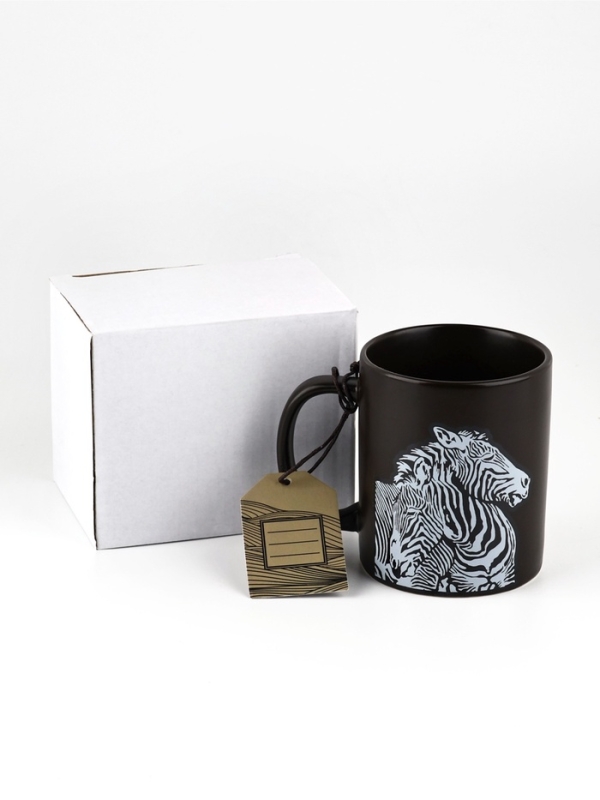Кружка керамическая Дорого внимание «Зебры», 350 мл Кружка керамическая Дорого внимание «Зебры», 350 мл