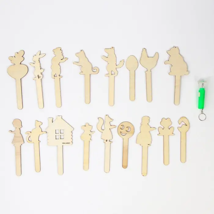 Театр теней &laquo;5 сказок&raquo;, с фонариком в наборе