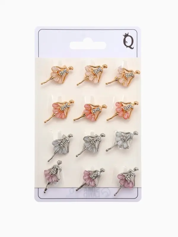 Брошь &laquo;Балерина в танце&raquo;, мини, МИКС