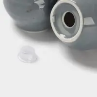 Набор для специй Magistro Alpine Frost, 2 предмета: перечница, солонка, 80 мл, 5&times;6 см, фарфор, голубовато-серый