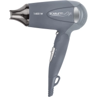 Фен SCARLETT SC-074, 1400Вт, серый
