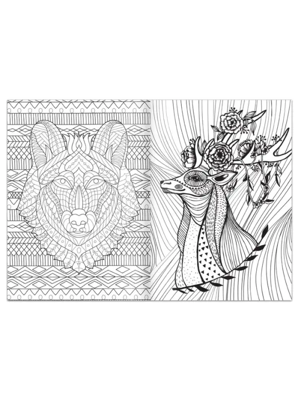 Раскраска &laquo;Антистресс&raquo;, 68 стр., формат А4