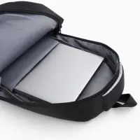 Рюкзак школьный, &laquo;Уставший кот&raquo;, 5 карманов, 2 отделения, 31&times;13.5&times;45 см, чёрный