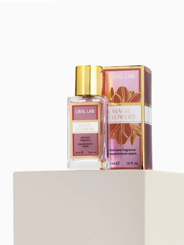 Туалетная вода Magic flowers, аромат: карамельная вуаль, 30 мл, URAL LAB