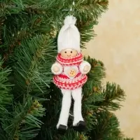 Елочная игрушка &laquo;Зимние куколки&raquo;, МИКС