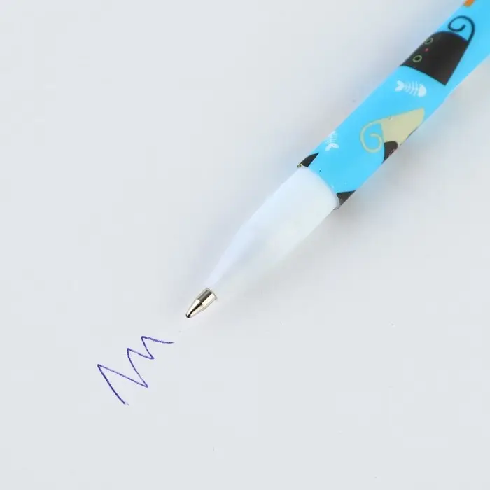 Ручка шариковая, синяя паста 0.7 мм «Котики» Ручка шариковая, синяя паста 0.7 мм «Котики»