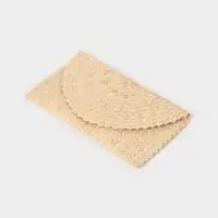 Сумка клатч плетёная из пальмового листа, 28&times;16&times;2 см, бежевая