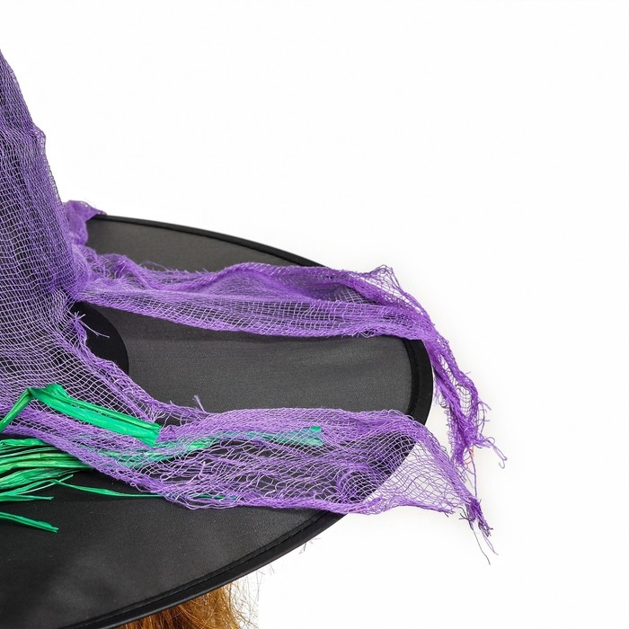 Карнавальная шляпа «Ведьма», цвета МИКС Карнавальная шляпа «Ведьма», цвета МИКС